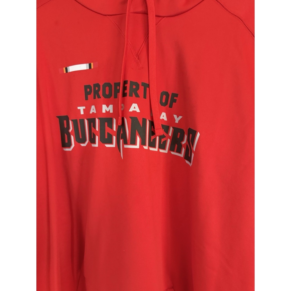 Nike Size 3XL Tampa Bay Buccaneers Hoodie Red Pullover NFL Team Apparel